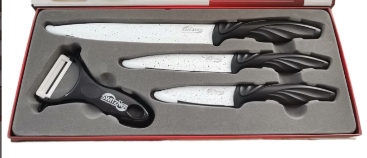Masina profesionala de tocat Meileyi + set de cutite cadou