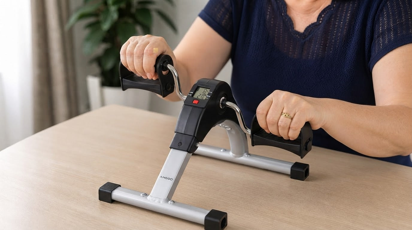 PedalFlex™ – Mișcare ușoară, direct din confortul casei