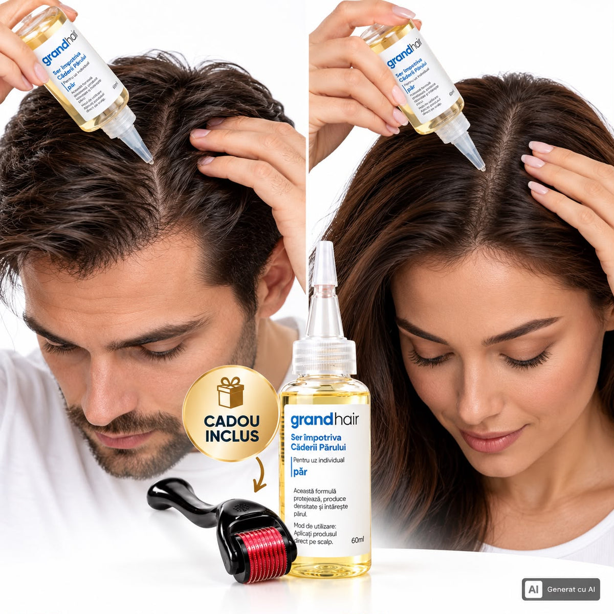 Grandhair Ser Anti-Cădere pentru Păr, 60 ml