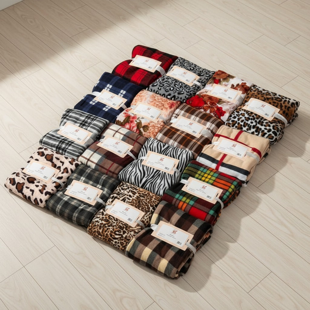 Pătură moale și călduroasă OLIVE – confort desăvârșit pentru orice sezon + pătura subțire cadou