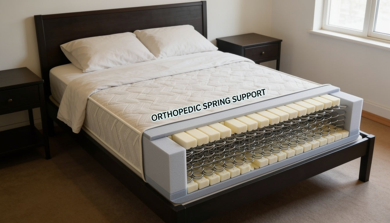 Saltele cu arcuri pocket sau arcuri impachetate individual