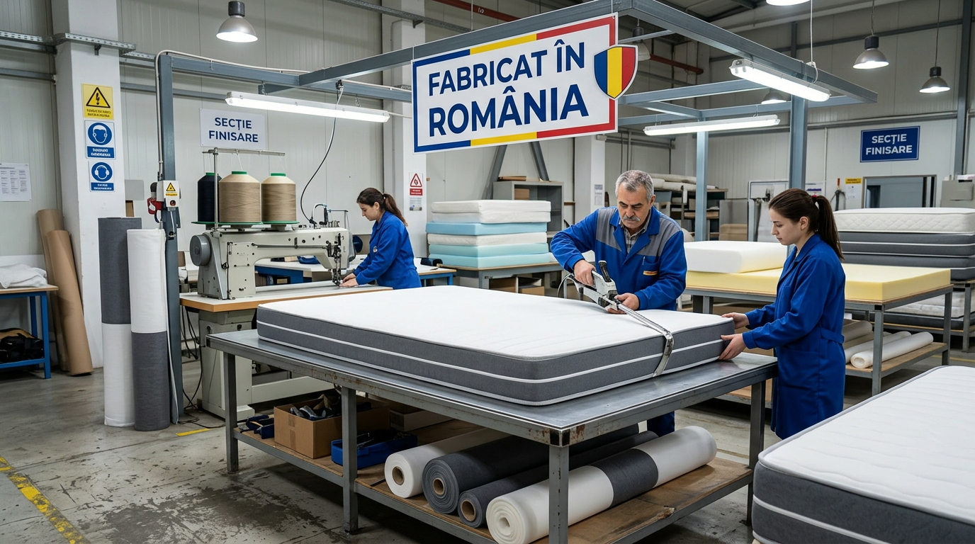 Saltea Economy Comfort 13 cm – Confort și susținere pentru un somn odihnitor