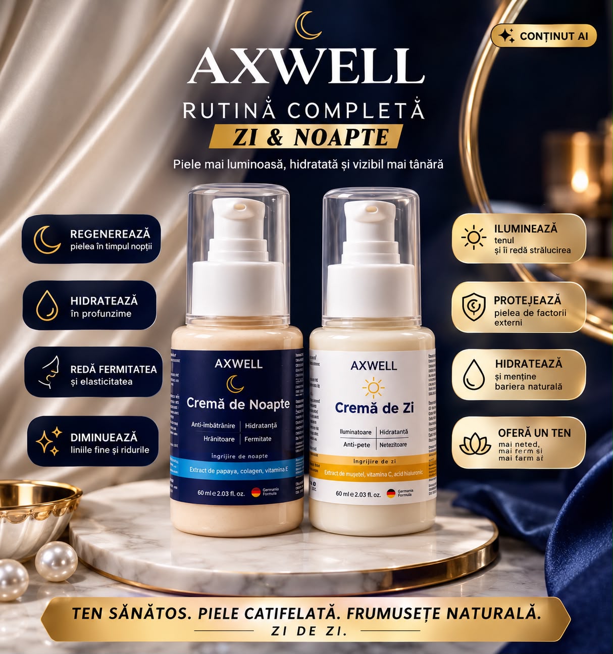 AXWELL ZI & NOAPTE Ritualul tău de frumusețe ✨