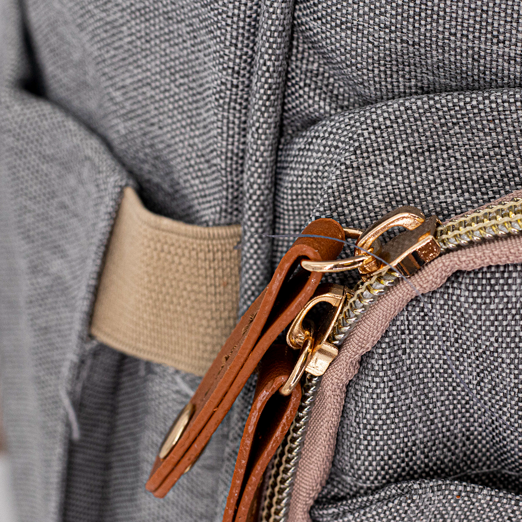 Rucsac tip pătuț – Geantă multifuncțională pentru mămici și bebeluși, geantă de maternitate, gri