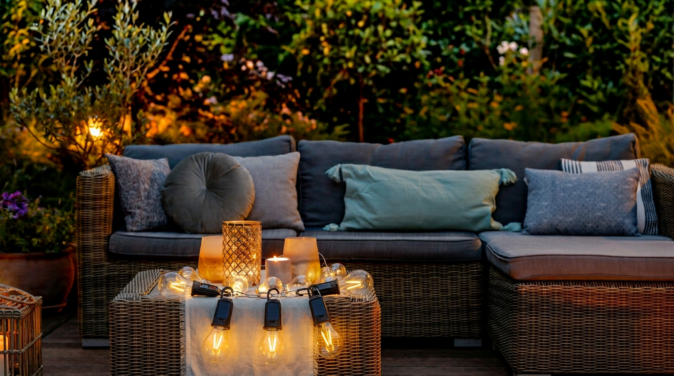 4x Lampă LED Reîncărcabilă (2+2), 3 Moduri, Încărcare USB + Solar, Portabilă (Copy)