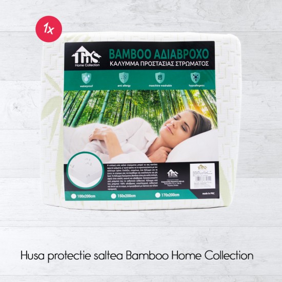 Husa protectie saltea Bamboo Home Collection + Transport Gratuit